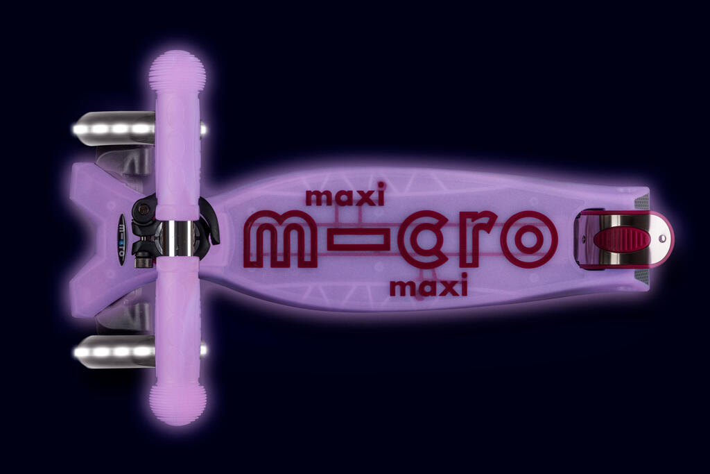 MICRO Micro Scooter Maxi Micro Deluxe glow LED 3/5