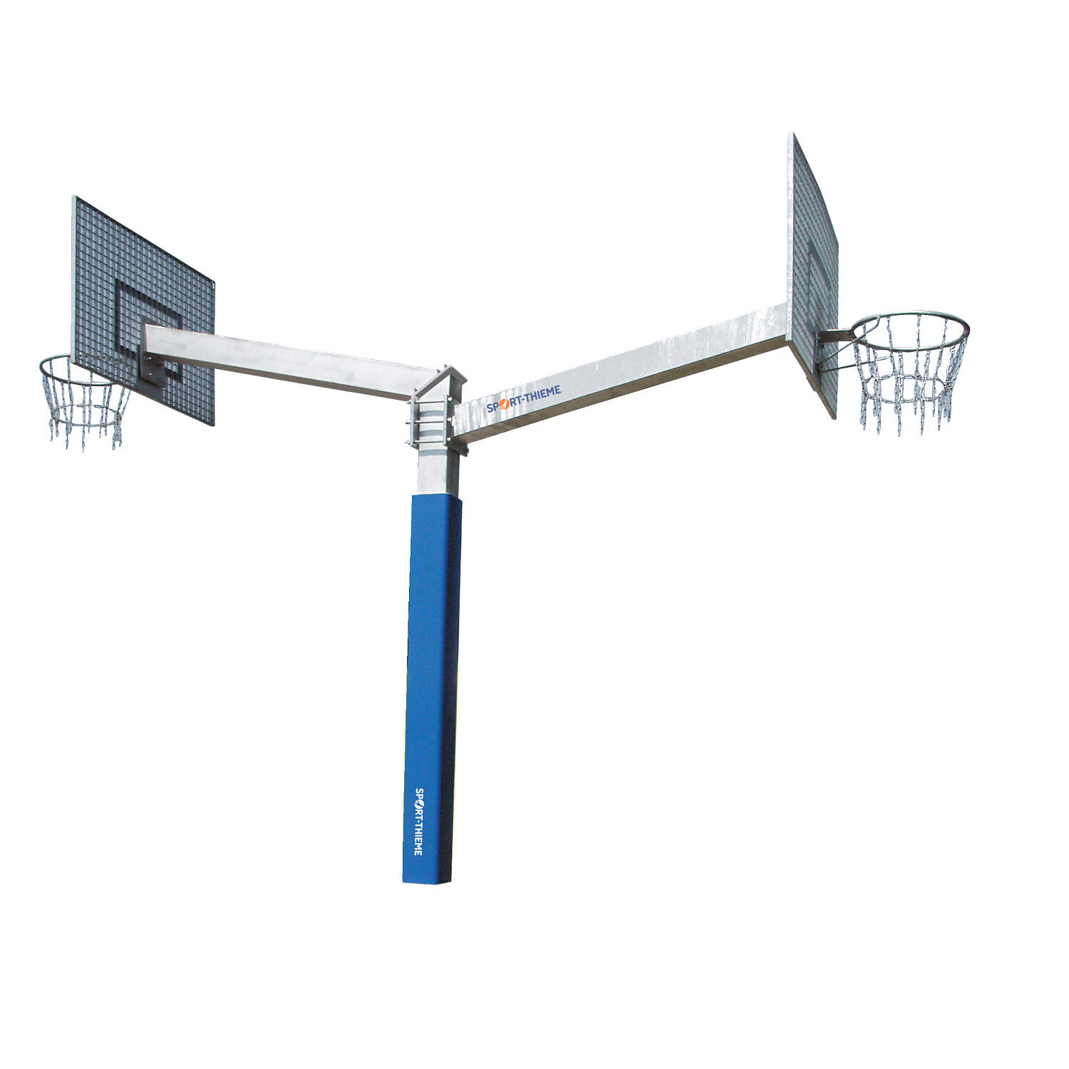 SPORT-THIEME Basketball Unit Fair Play Duo Outdoor foldable hoop Backboard: aluminium