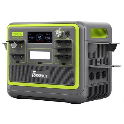 Station électrique portable Camping Voyage F2400 2400W Vert
