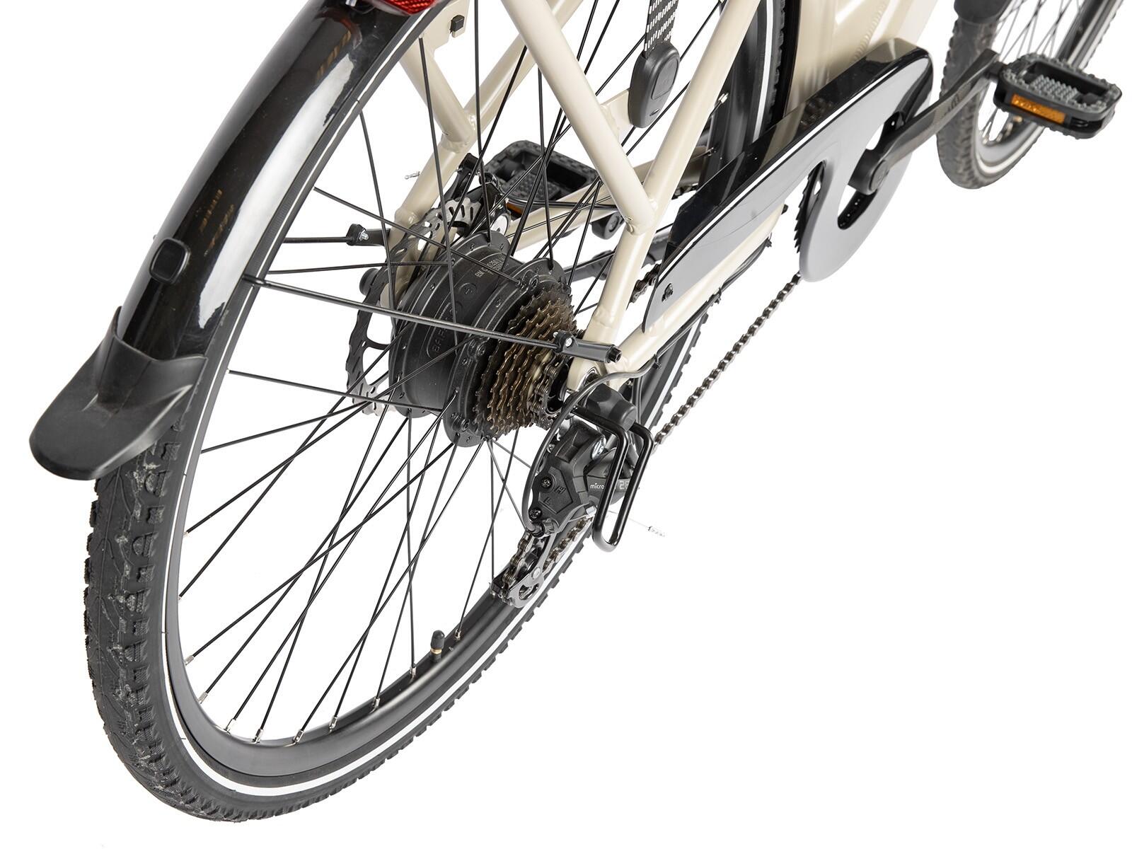 Villette L' Amant elektrische damesfiets 13Ah 7sp 28 inch greige 2/5