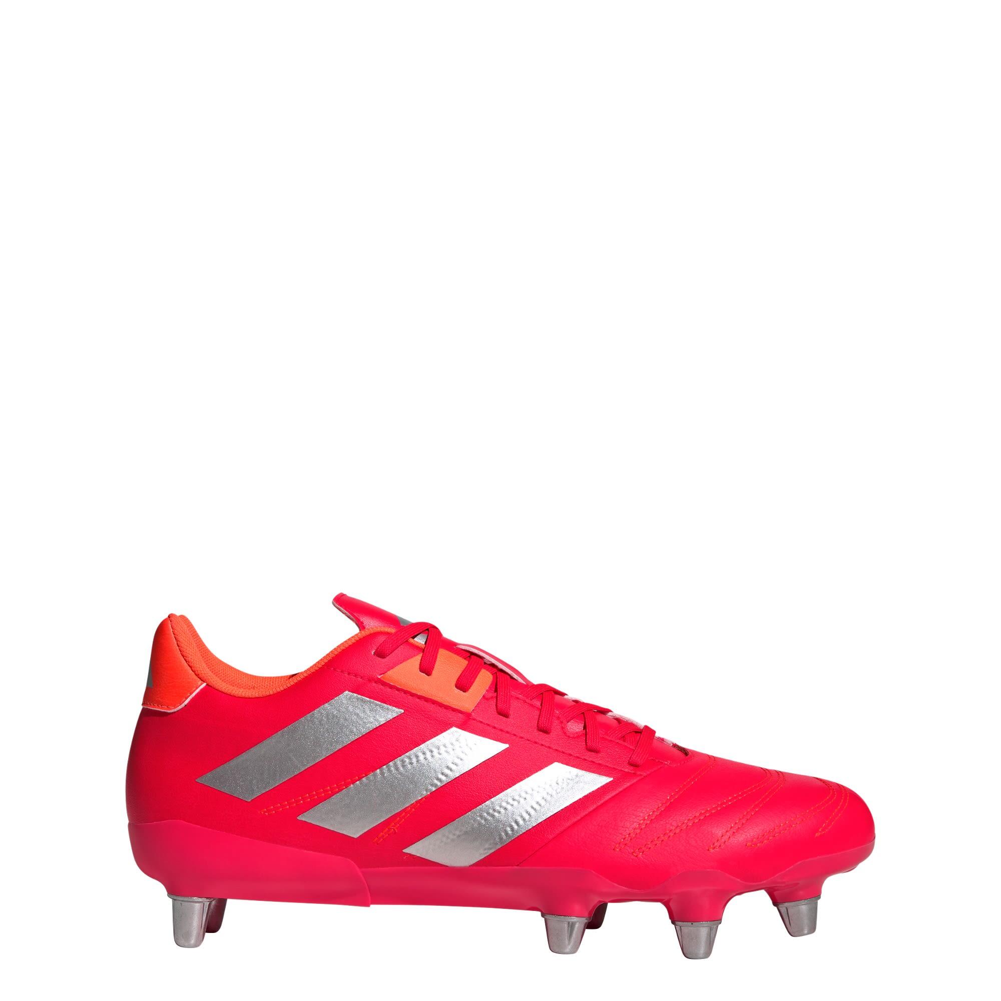 Adidas - Chaussure De Rugby Kakari Elite Terrain Gras - Bottes - Blanc|orange|rouge - 42,5 - Decathlon