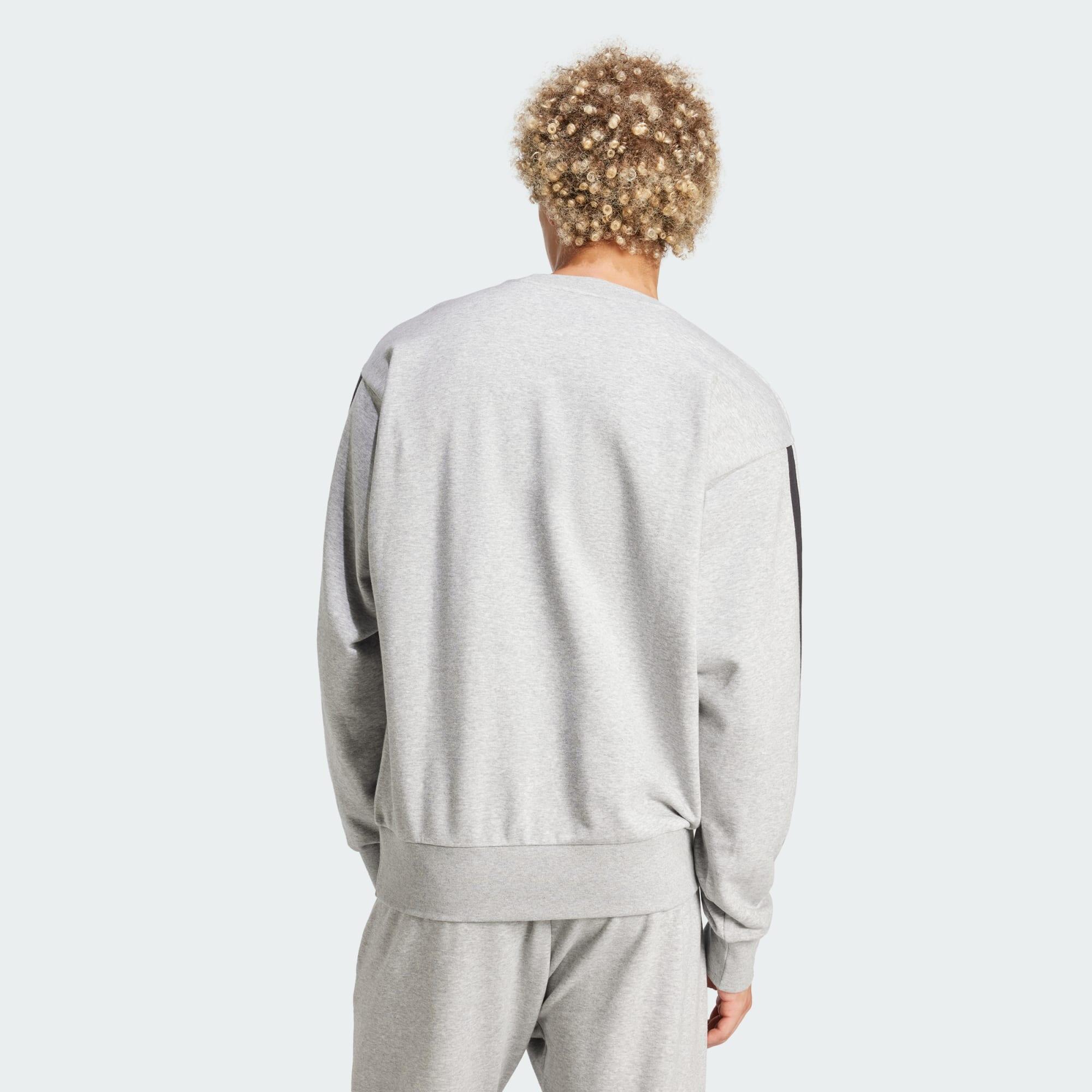 Sweat-shirt French terry 3 bandes Essentials 3/6