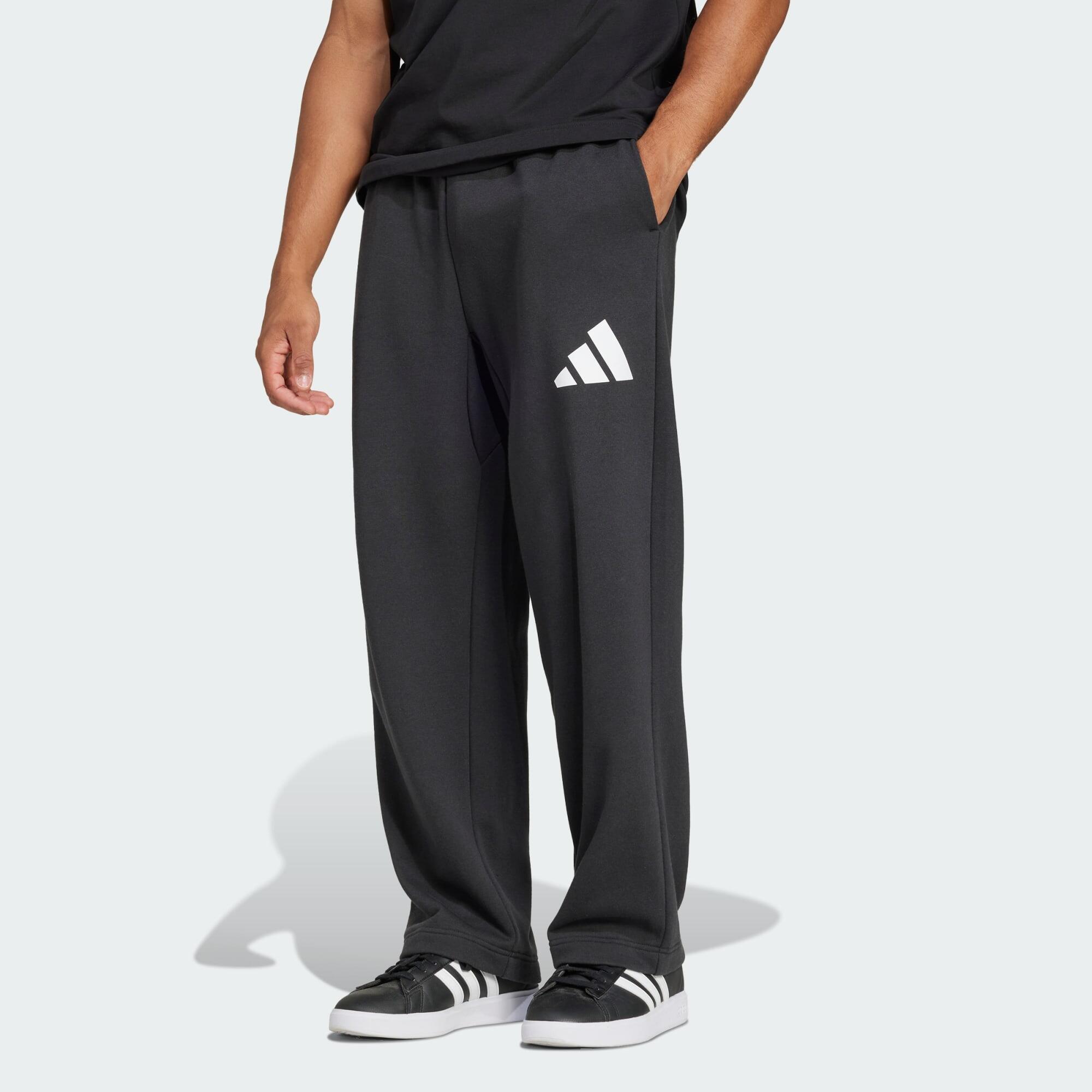 ADIDAS Essentials Wide Leg 3 Bar Logo Broek