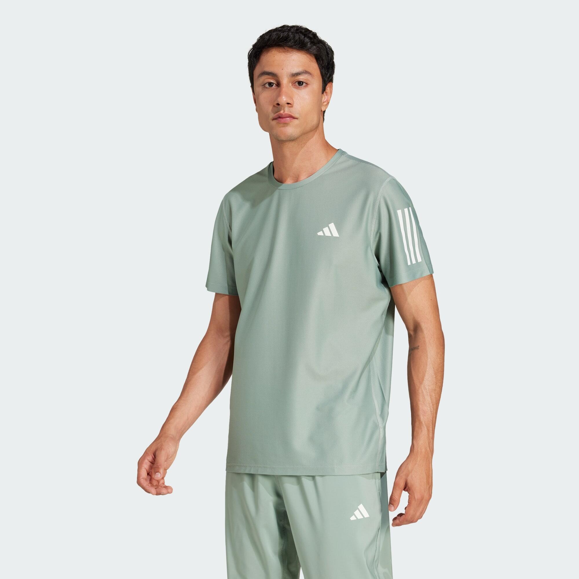 Adidas - T-shirt Own The Run - T-shirt Manches Courtes - Vert - 48 Xl - Decathlon
