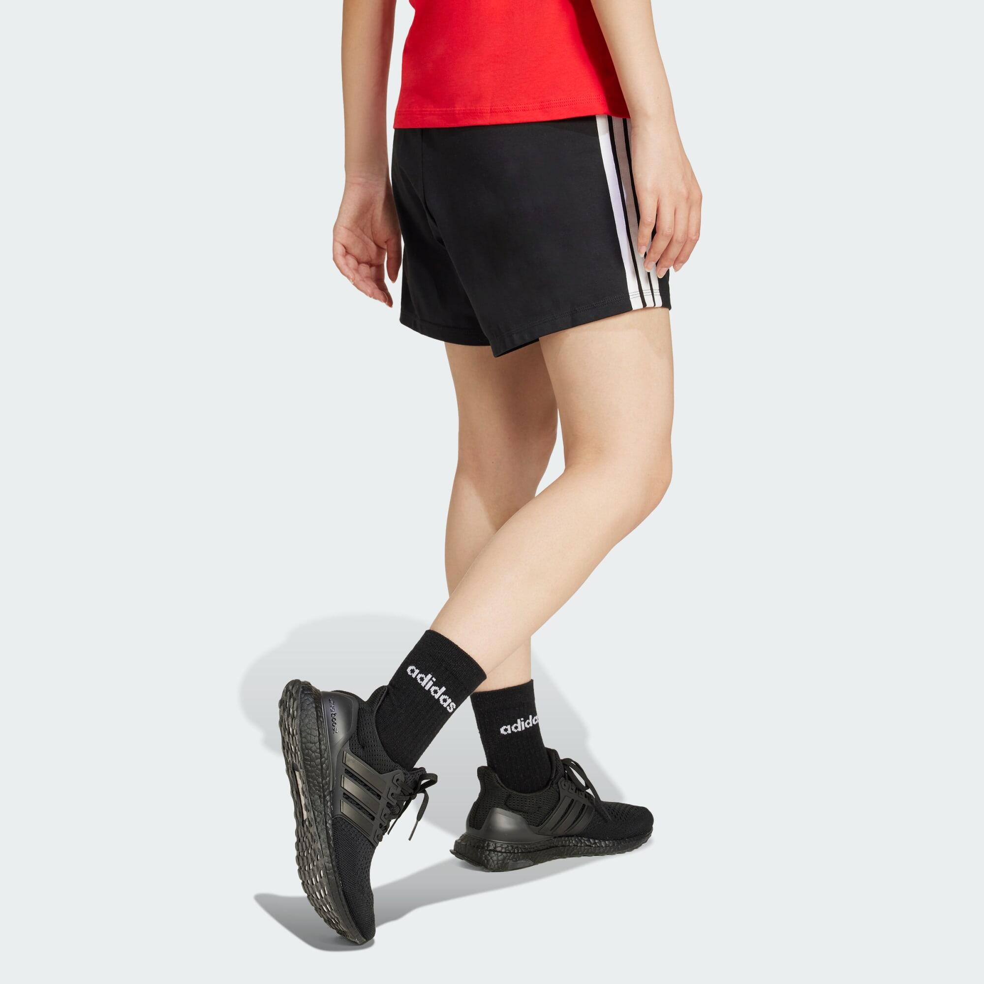 Essentials 3-Streifen Cotton Shorts 3/7