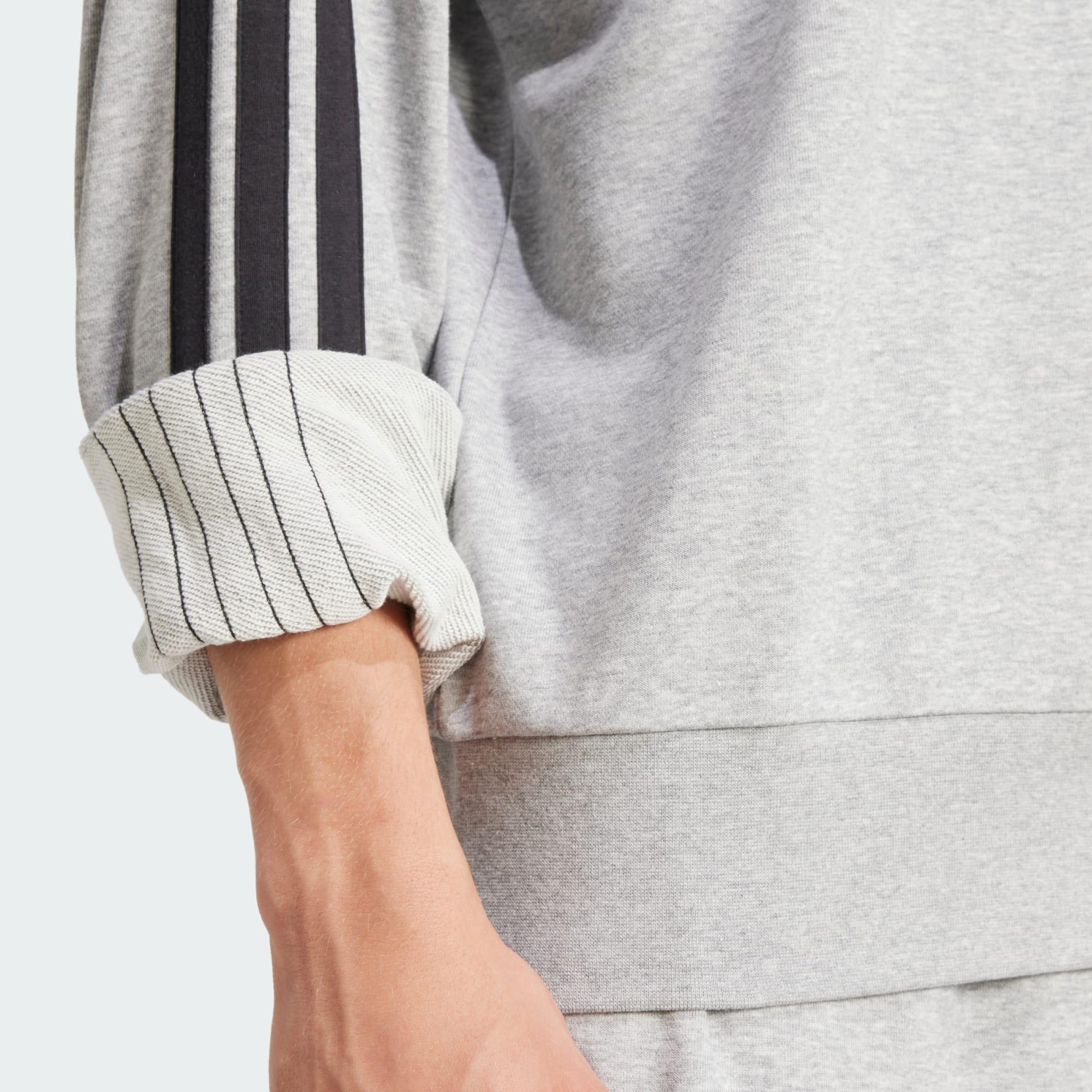Sweat-shirt French terry 3 bandes Essentials 4/6