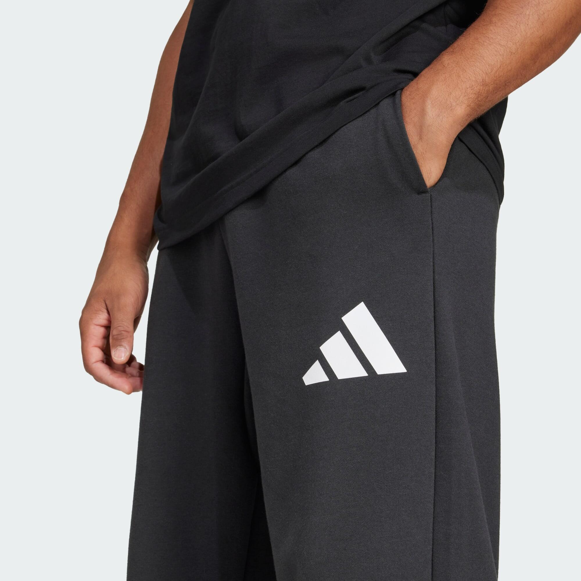 Pantalon logo à 3 bandes jambes larges Essentials 4/6