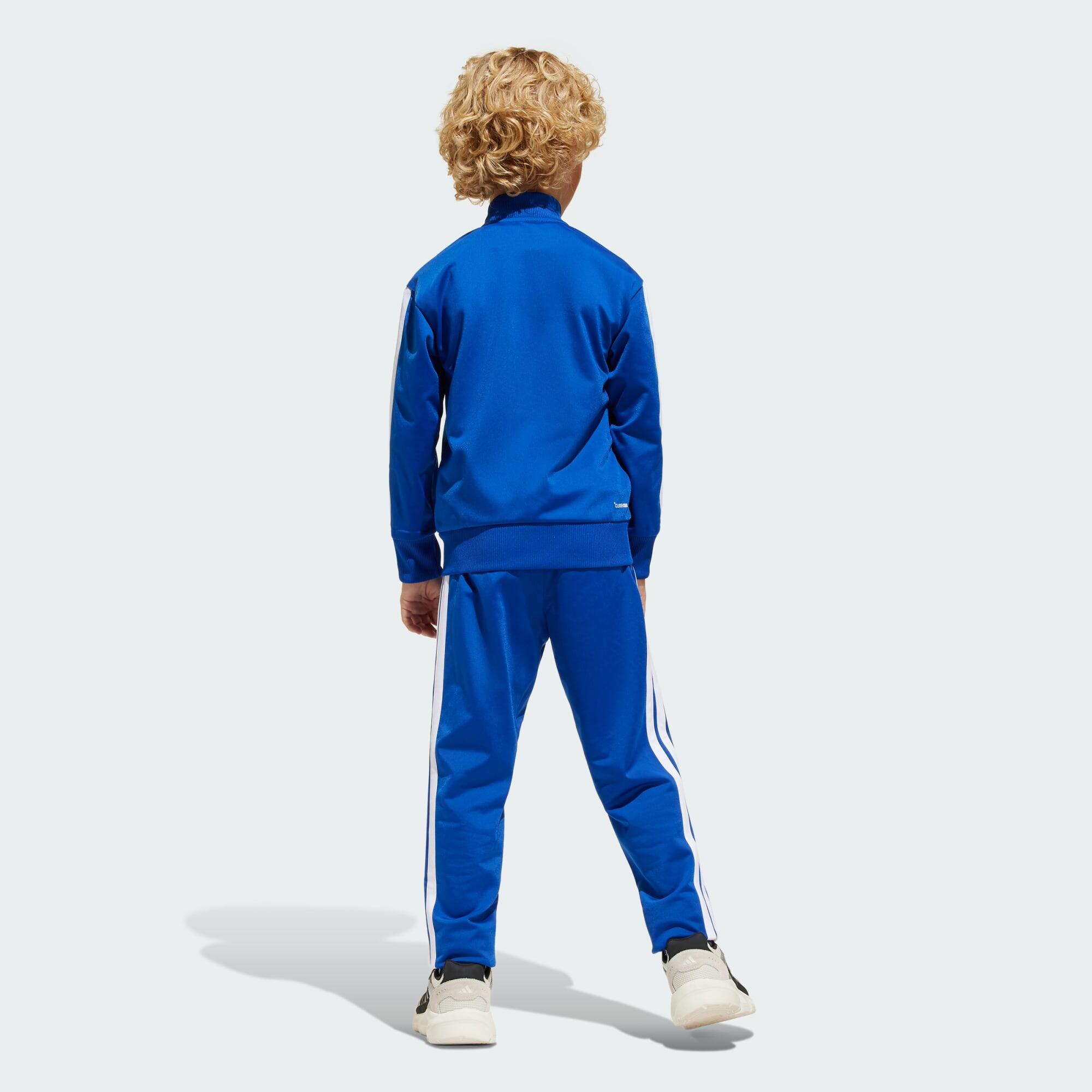Seasonal Essentials Tiberio 3-Stripes Tricot Trainingspak Kids 4/7