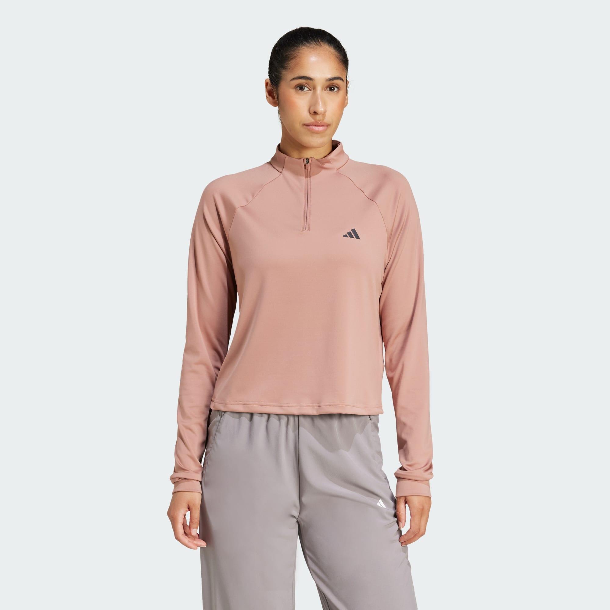 ADIDAS Camisola com Fecho a 1/4 Train Essentials