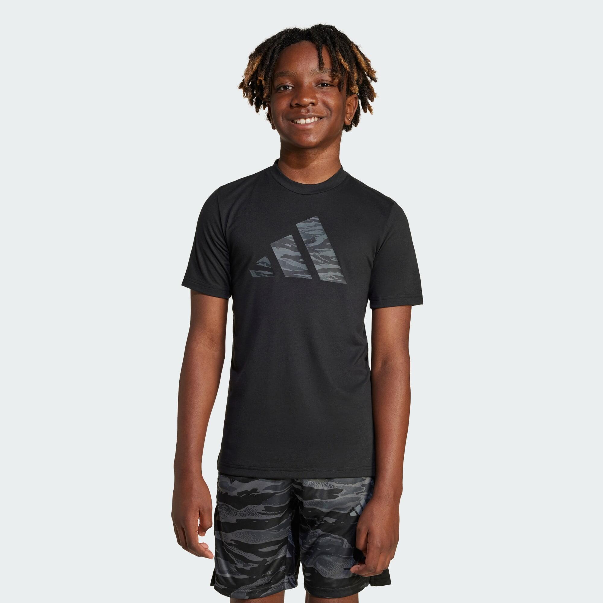 ADIDAS Tričko Training Essentials Camo-Print Kids