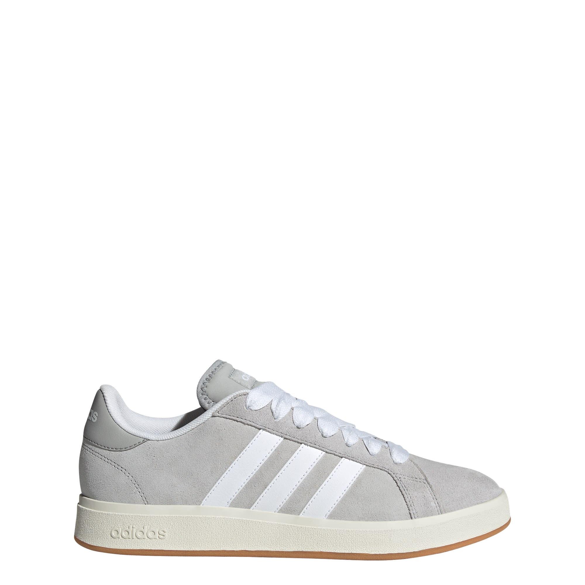 Adidas - Chaussure Grand Court Base 00s - Chaussures De Sport - Blanc|gris|marron - 39 2/3 - Decathlon