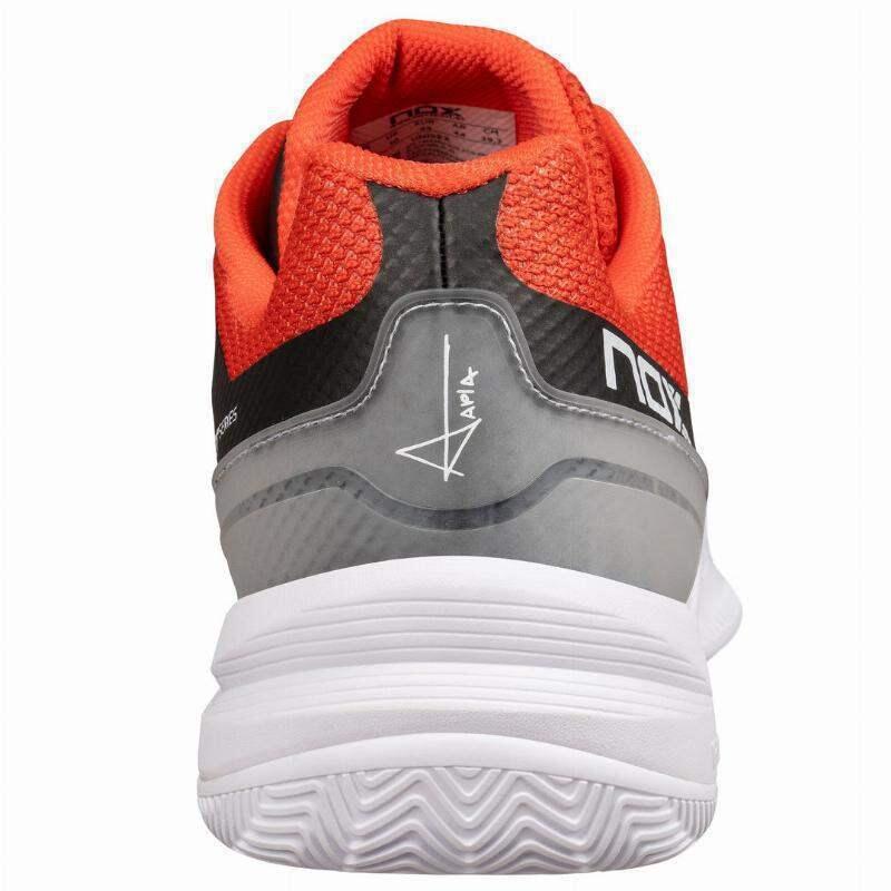 Zapatillas Nox AT10 Pro Negro Rojo 2/7