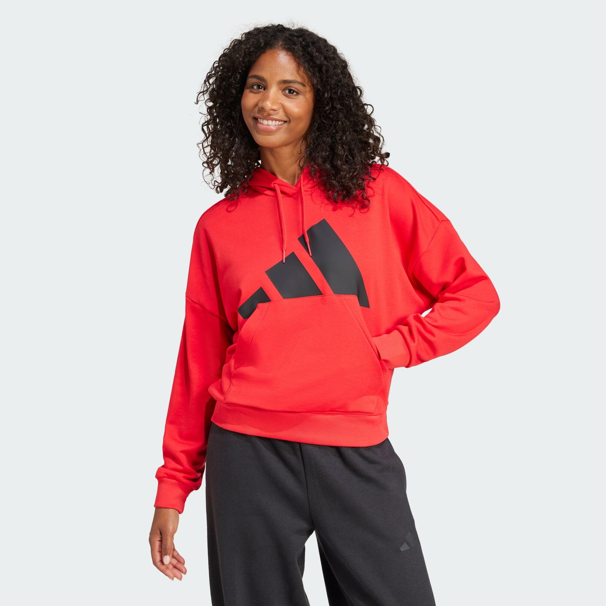 ADIDAS Essentials Big Logo French Terry Loose Hoodie
