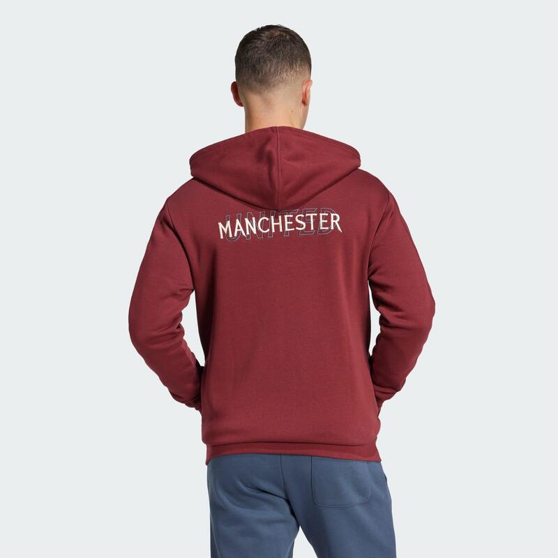 Veste à capuche entièrement zippée Manchester United Seasonal