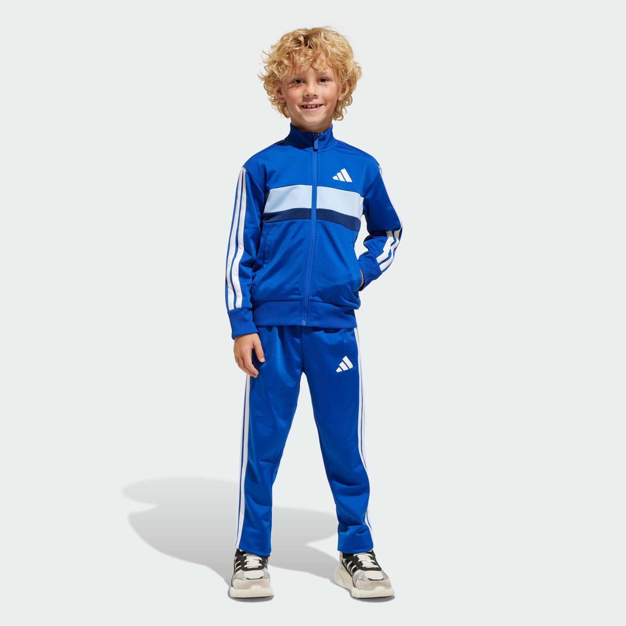 ADIDAS Seasonal Essentials Tiberio 3-Stripes Tricot Trainingspak Kids