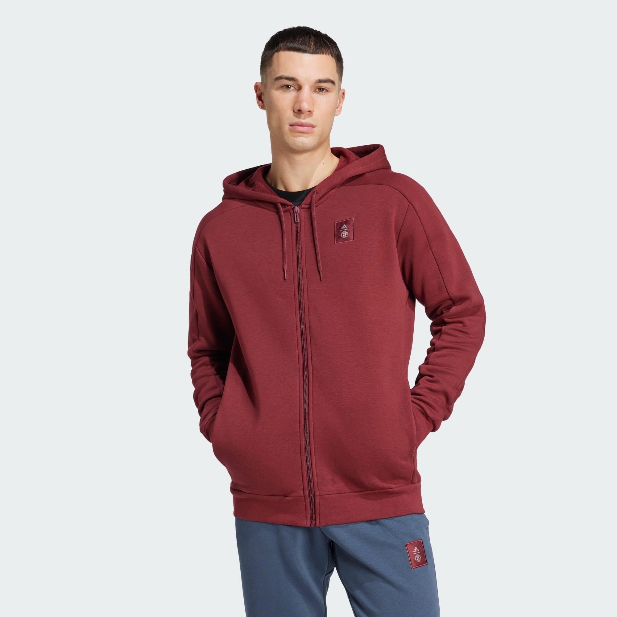 ADIDAS Manchester United Seasonal Full-Zip Hoodie