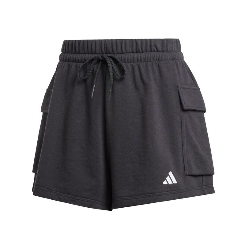 Essentials Small Logo French Terry Cargo Short