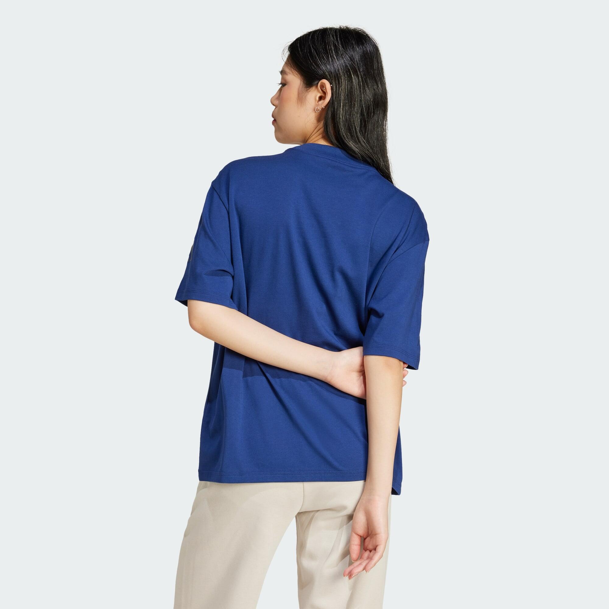 Essentials Contemporary Logo Boyfriend Tee 3/5
