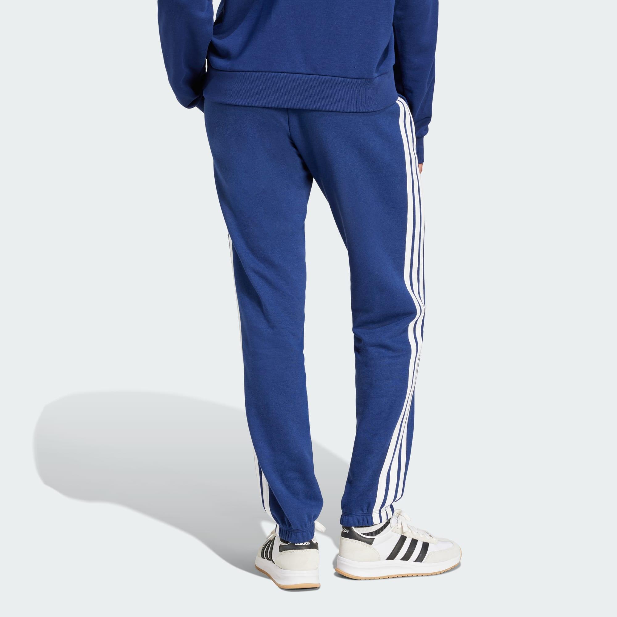 Pantalon à revers French terry 3 bandes Essentials 3/5