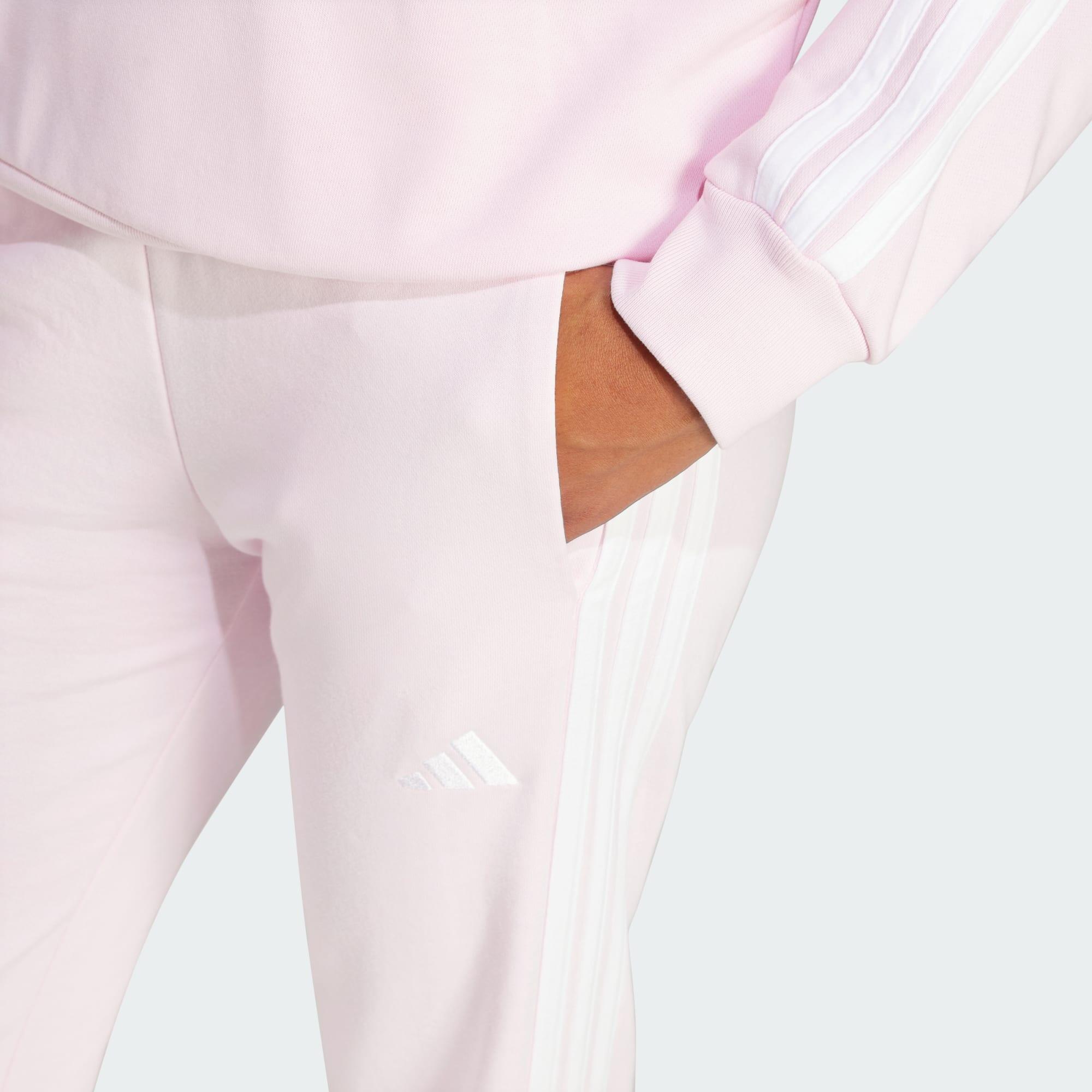 Pantalon à revers French terry 3 bandes Essentials 5/5