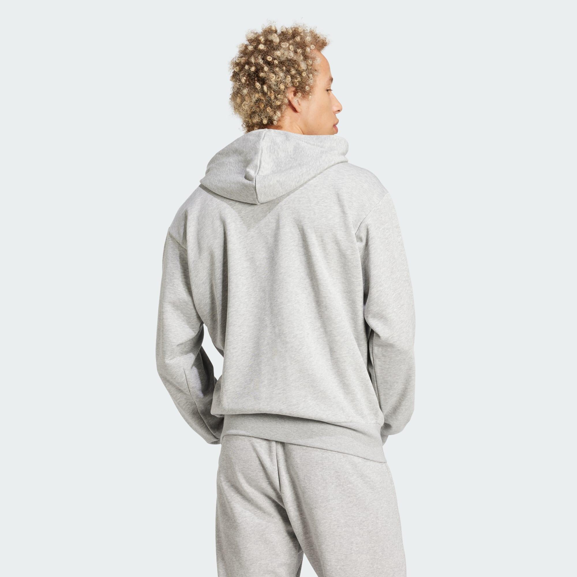 Sweat-shirt à capuche French terry grand logo Essentials 3/6