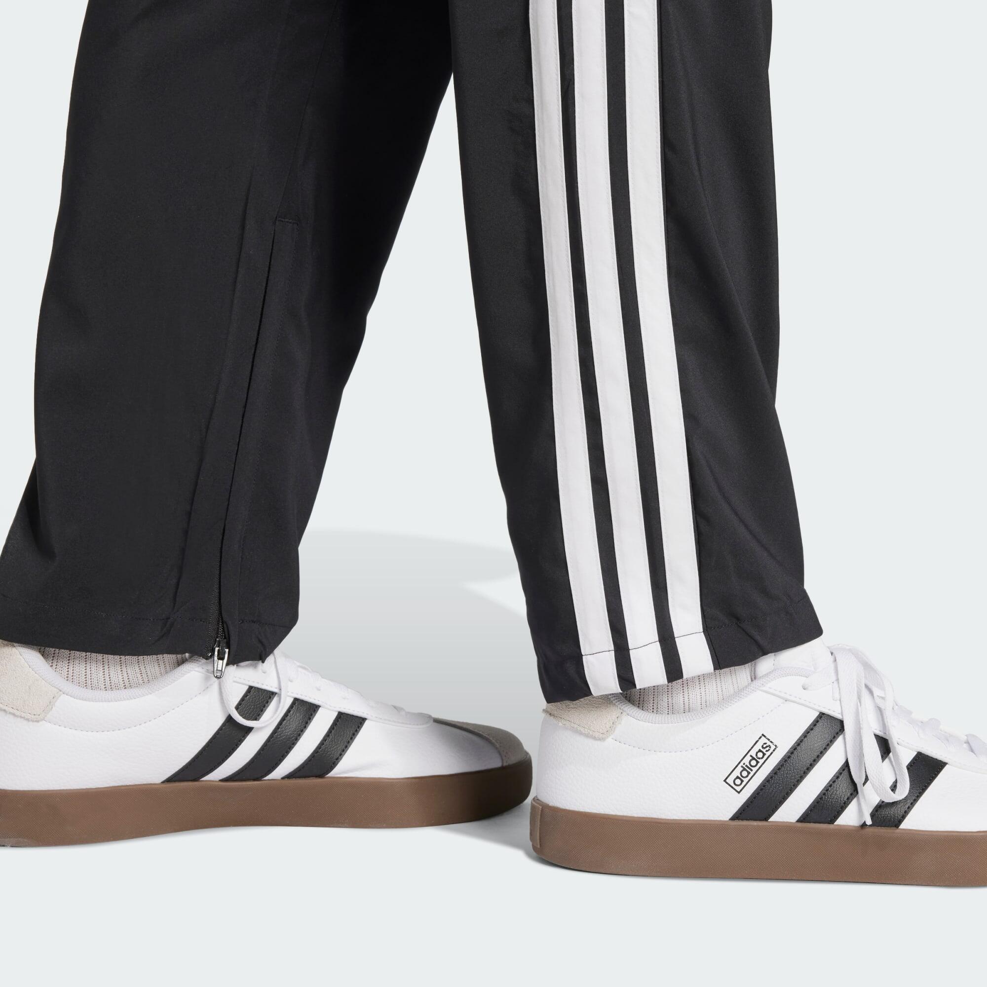 Essentials 3-Stripes Stanford Open Hem Broek 4/5