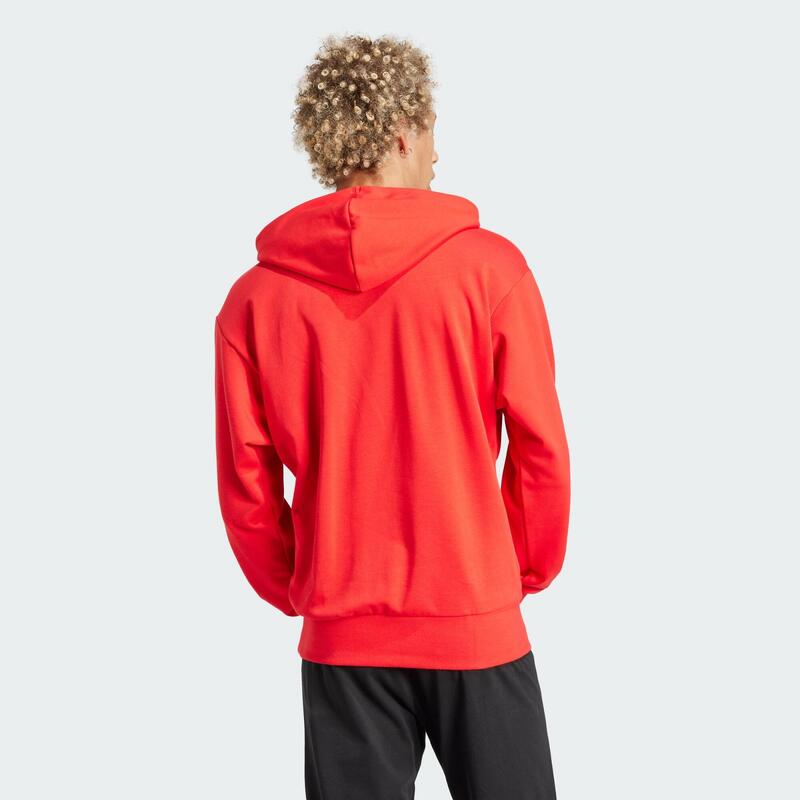 Sweat-shirt à capuche French terry grand logo Essentials