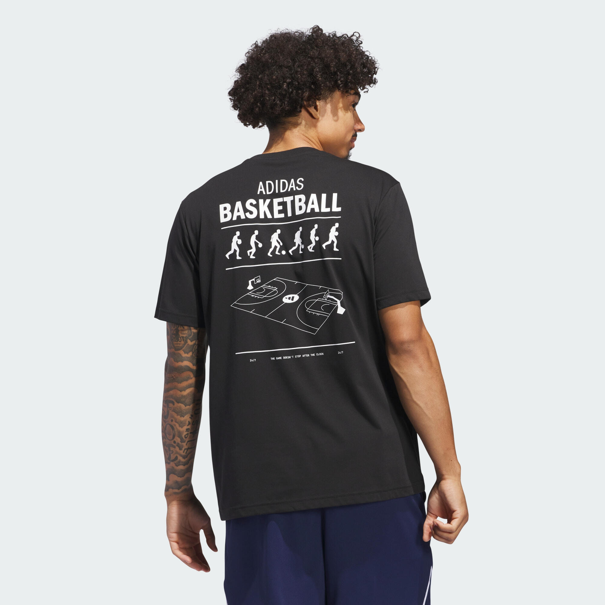 adidas Basketball Tee 3/5