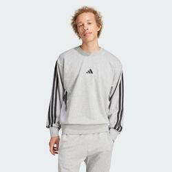Sweat-shirt French terry 3 bandes Essentials