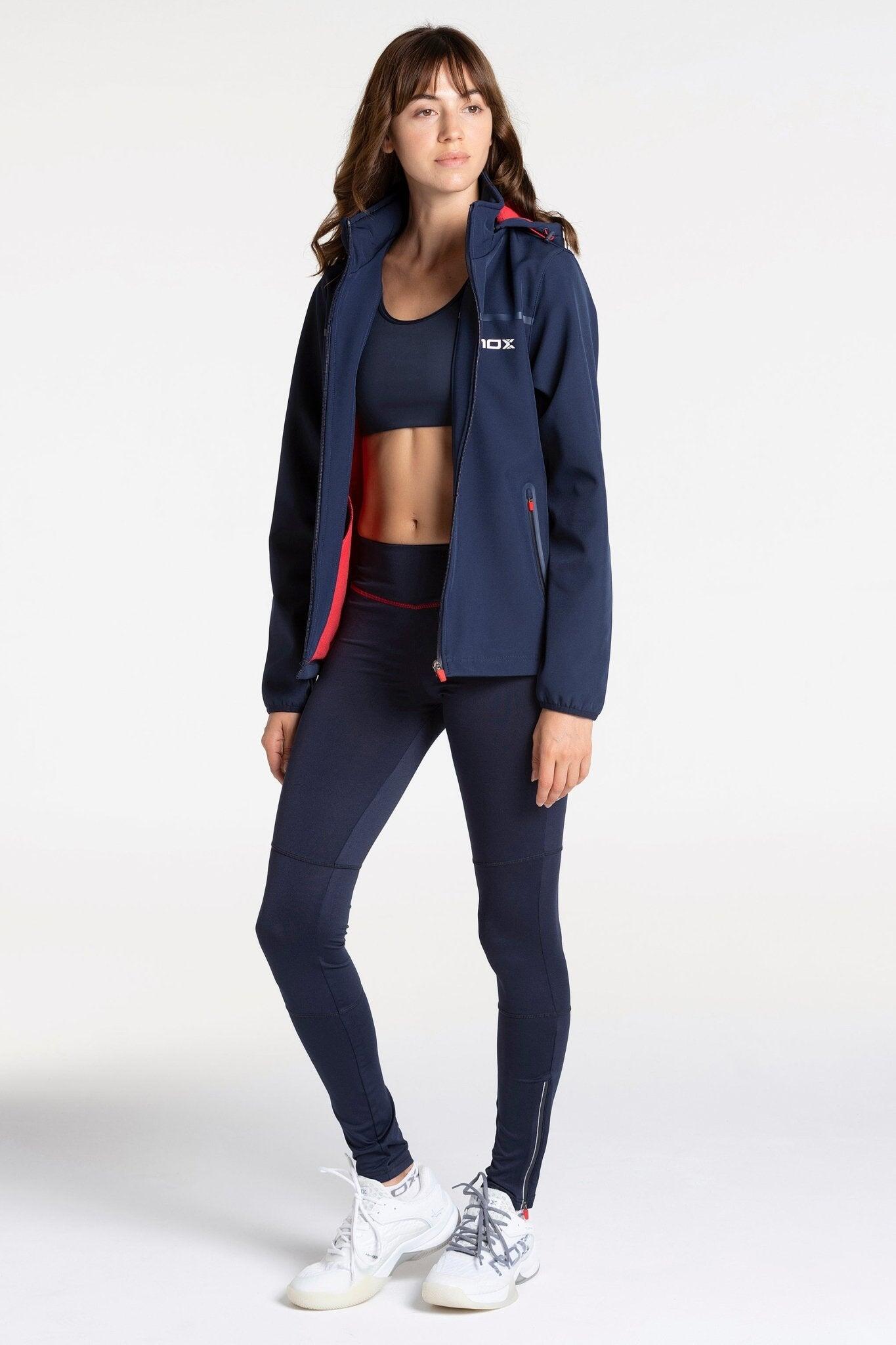 Giacca Softshell Da Donna Nox Pro Blu Navy 5/5