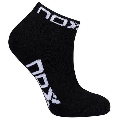 Women's blue and lime green nox ankle socks