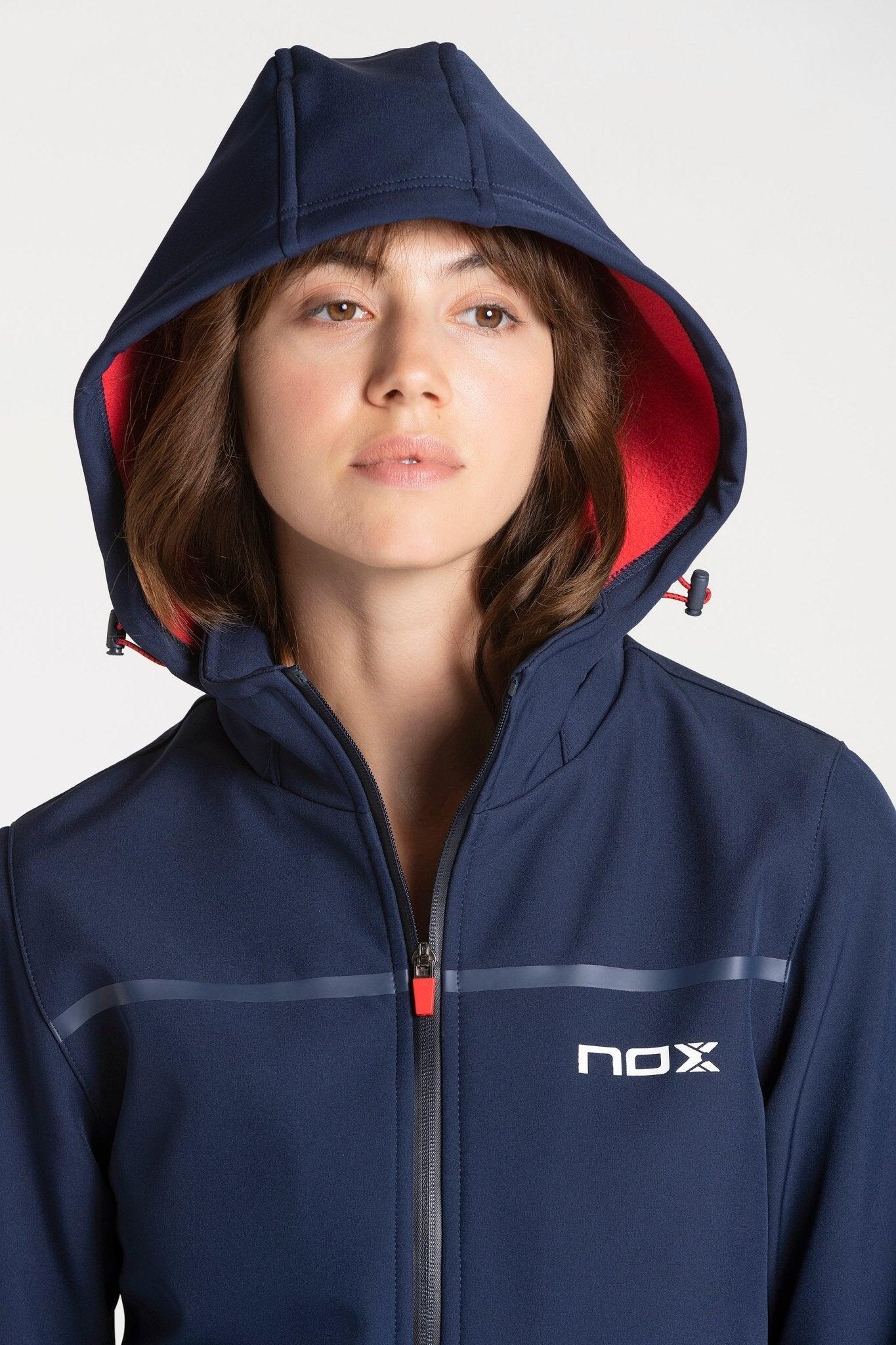 Giacca Softshell Da Donna Nox Pro Blu Navy 4/5