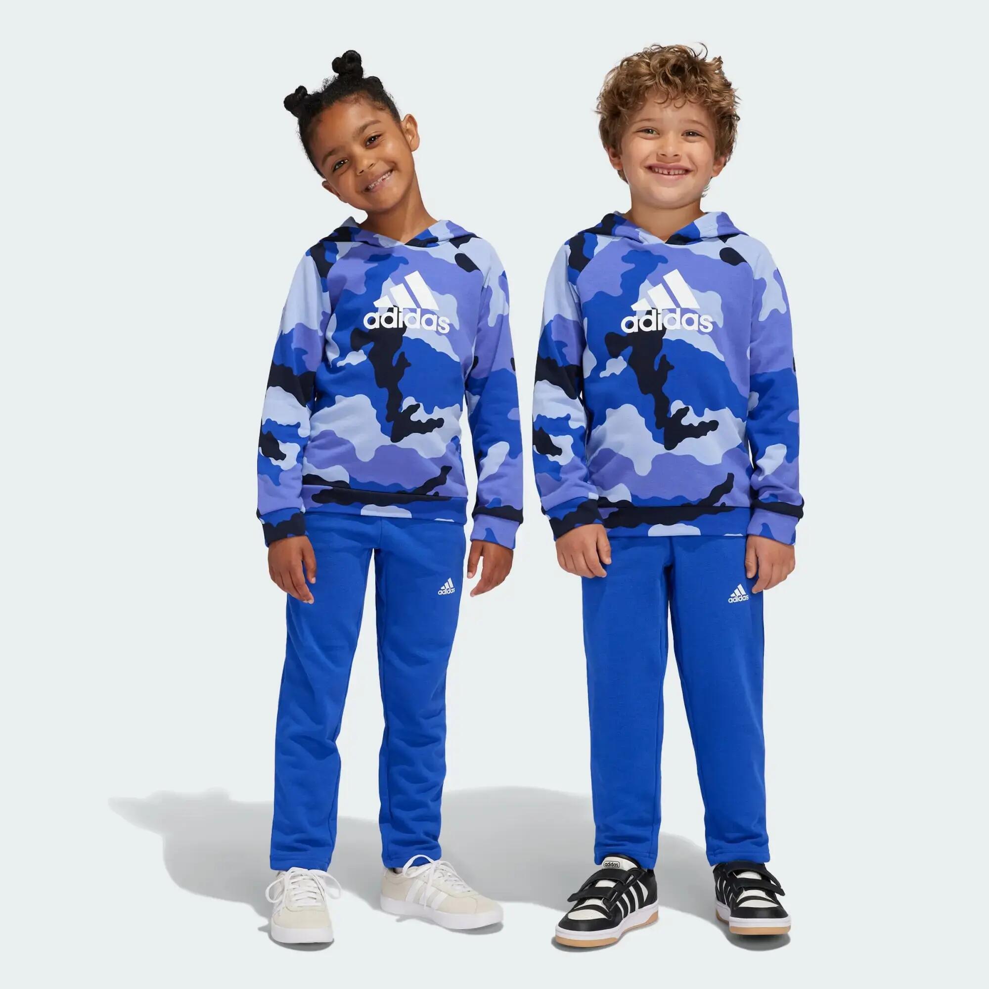 Essentials Allover Print Hoodie Set Kids
