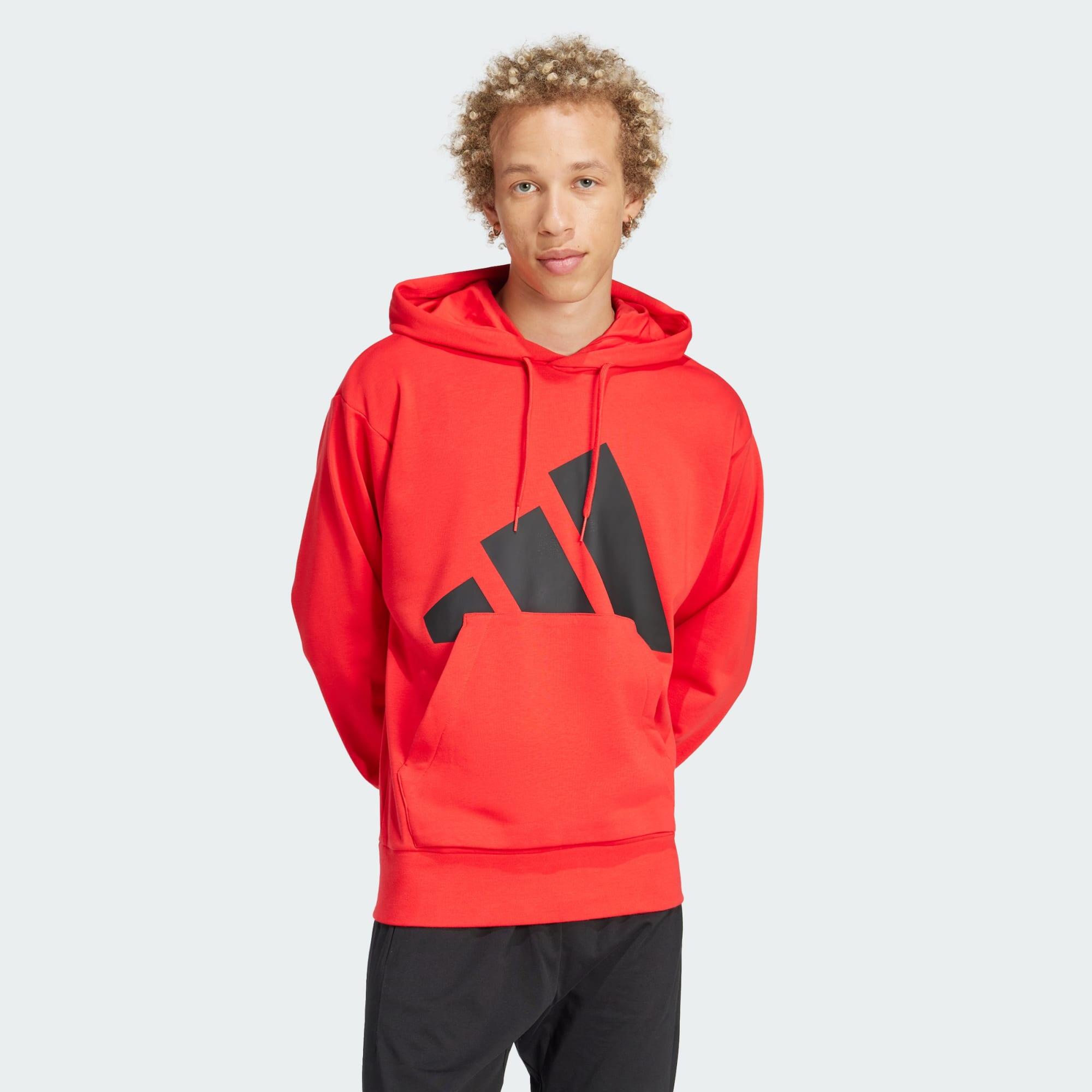 ADIDAS Felpa con cappuccio Essentials Big Logo French Terry