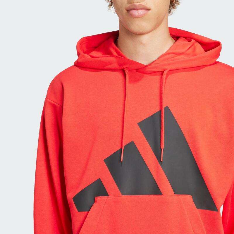 Sweat-shirt à capuche French terry grand logo Essentials