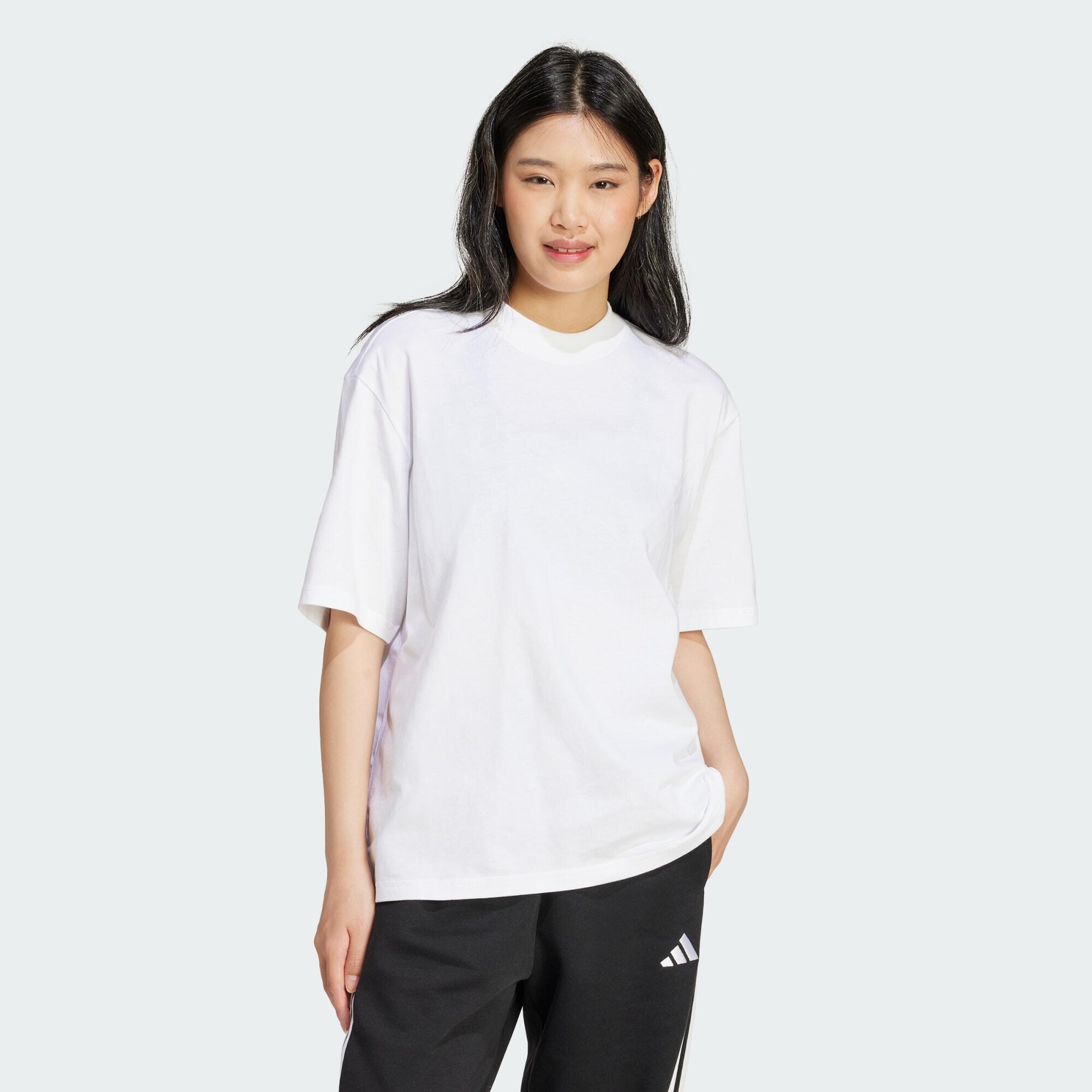 ADIDAS T-shirt Essentials Contemporary Logo Boyfriend