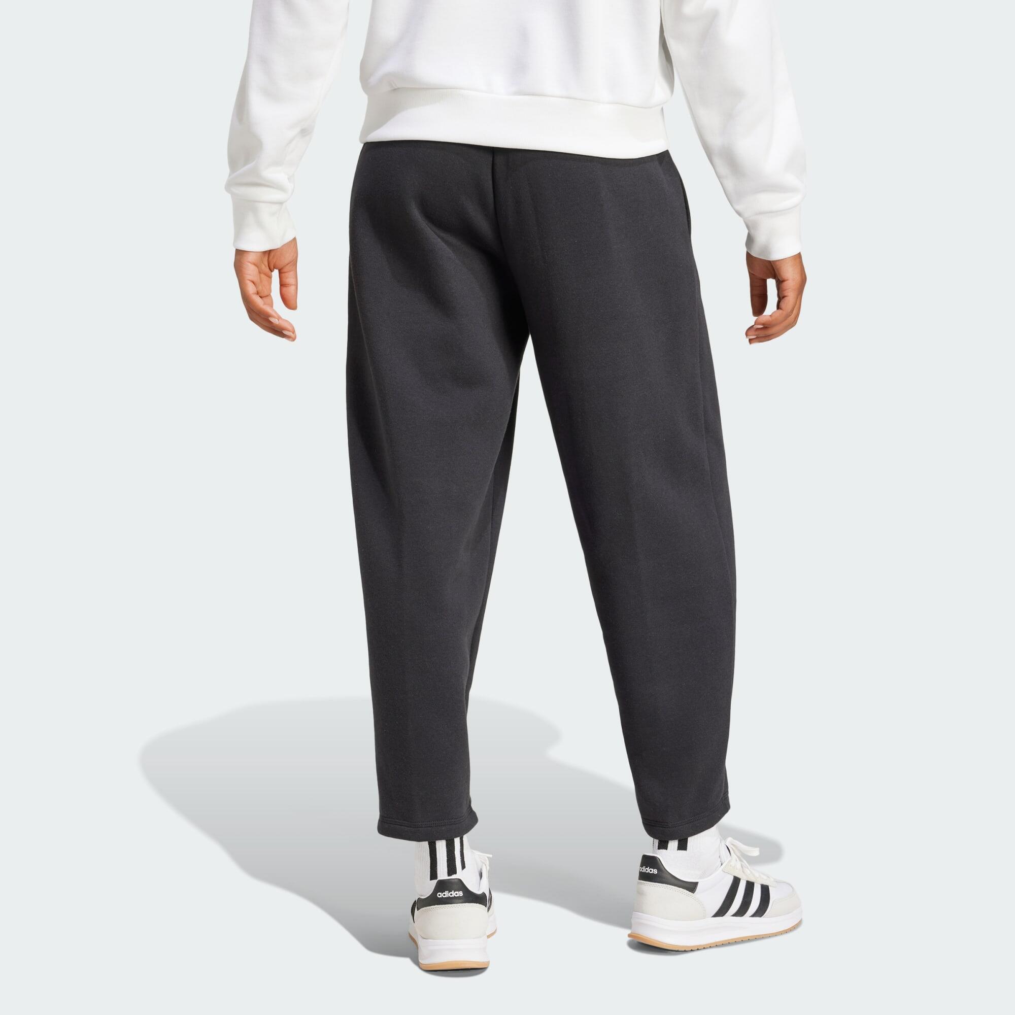 Pantaloni Essentials Contemporary Logo Fleece Barrel 3/6