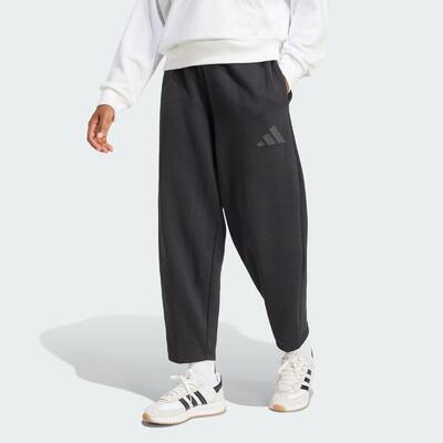 Essentials contemporary logo fleece barrel broek