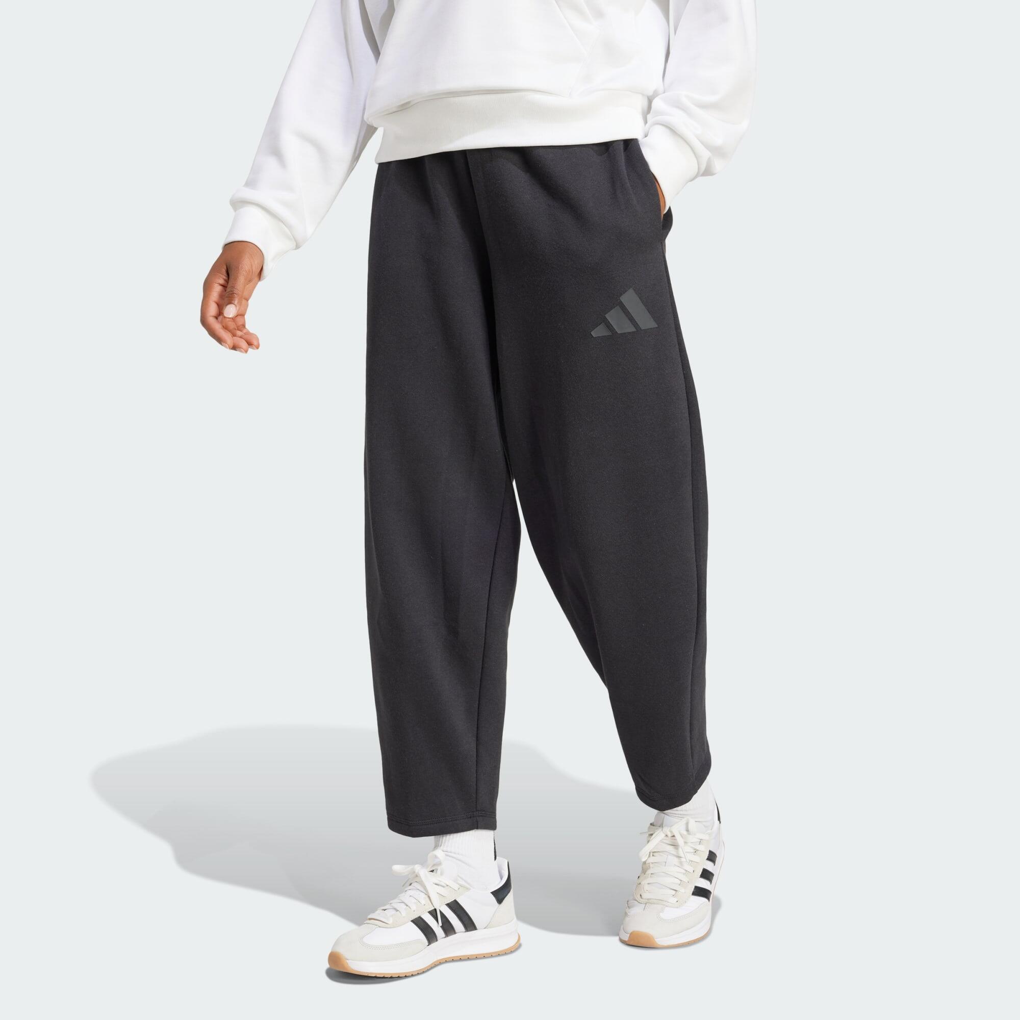 Calças Largas em Fleece Essentials