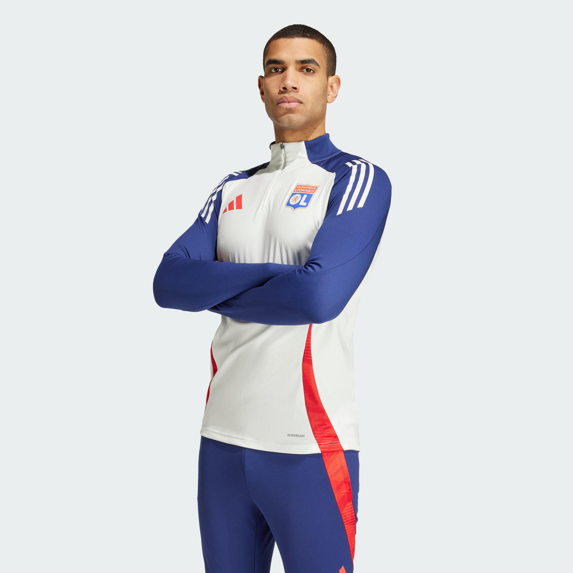 ADIDAS Sudadera entrenamiento Olympique de Lyon Tiro 24