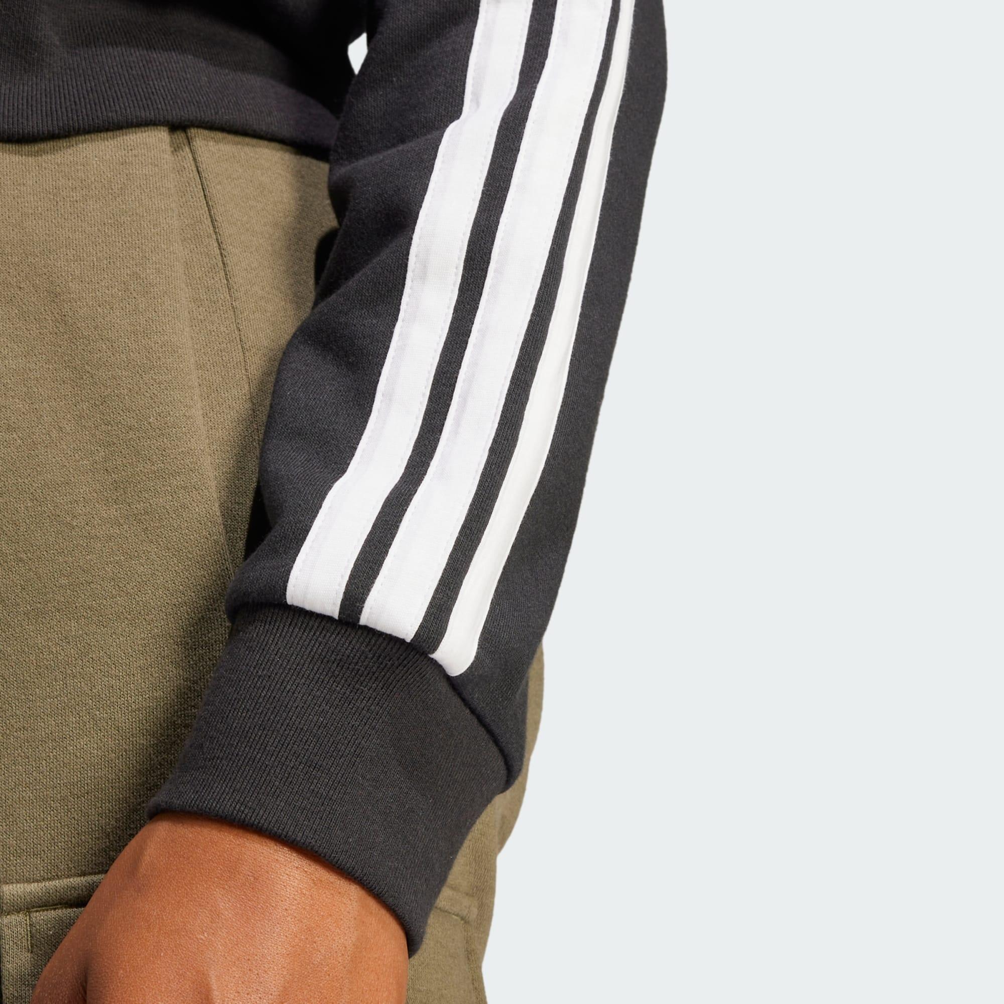 Veste à capuche entièrement zippée French terry 3 bandes Essentials 4/6