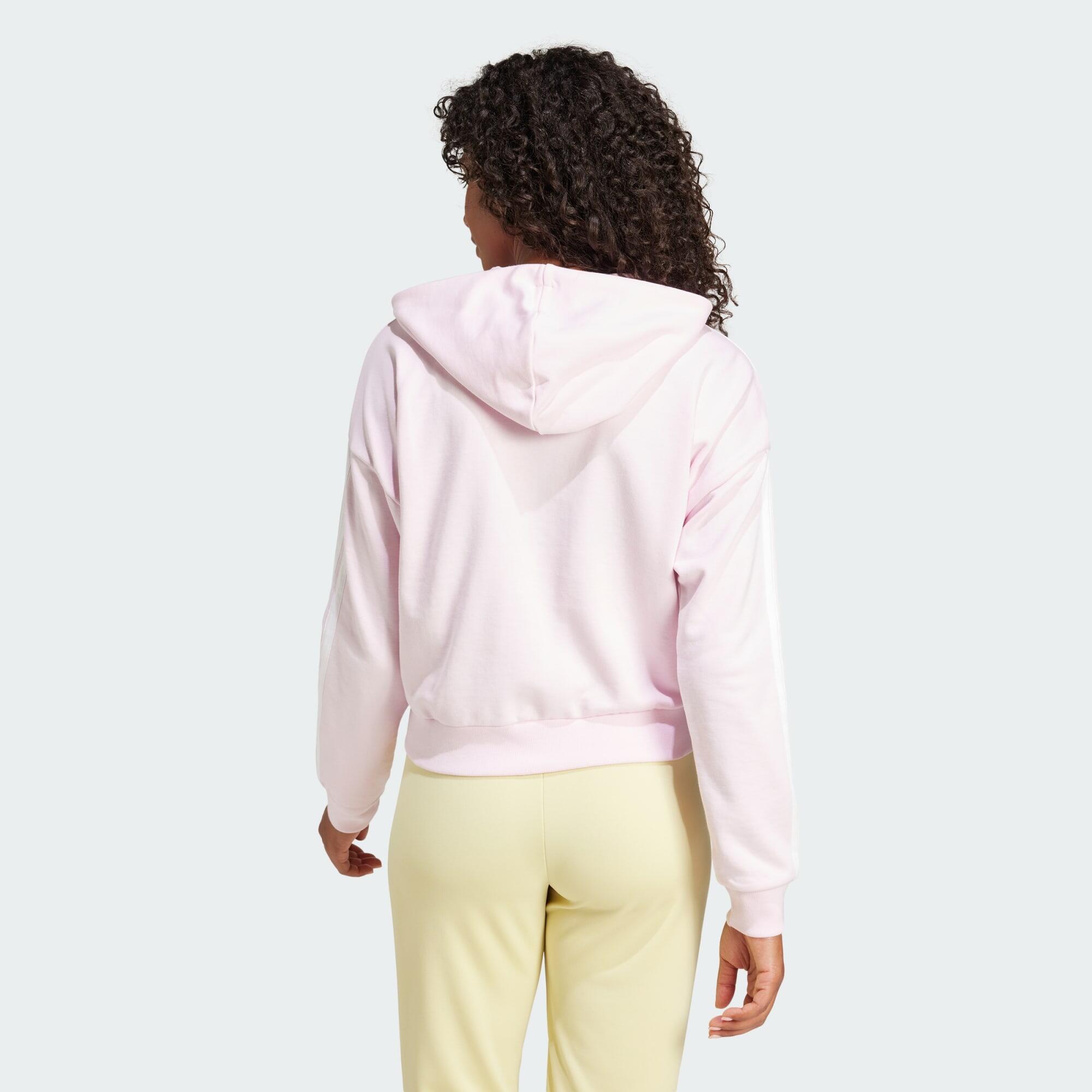 Veste à capuche entièrement zippée French terry 3 bandes Essentials 3/5