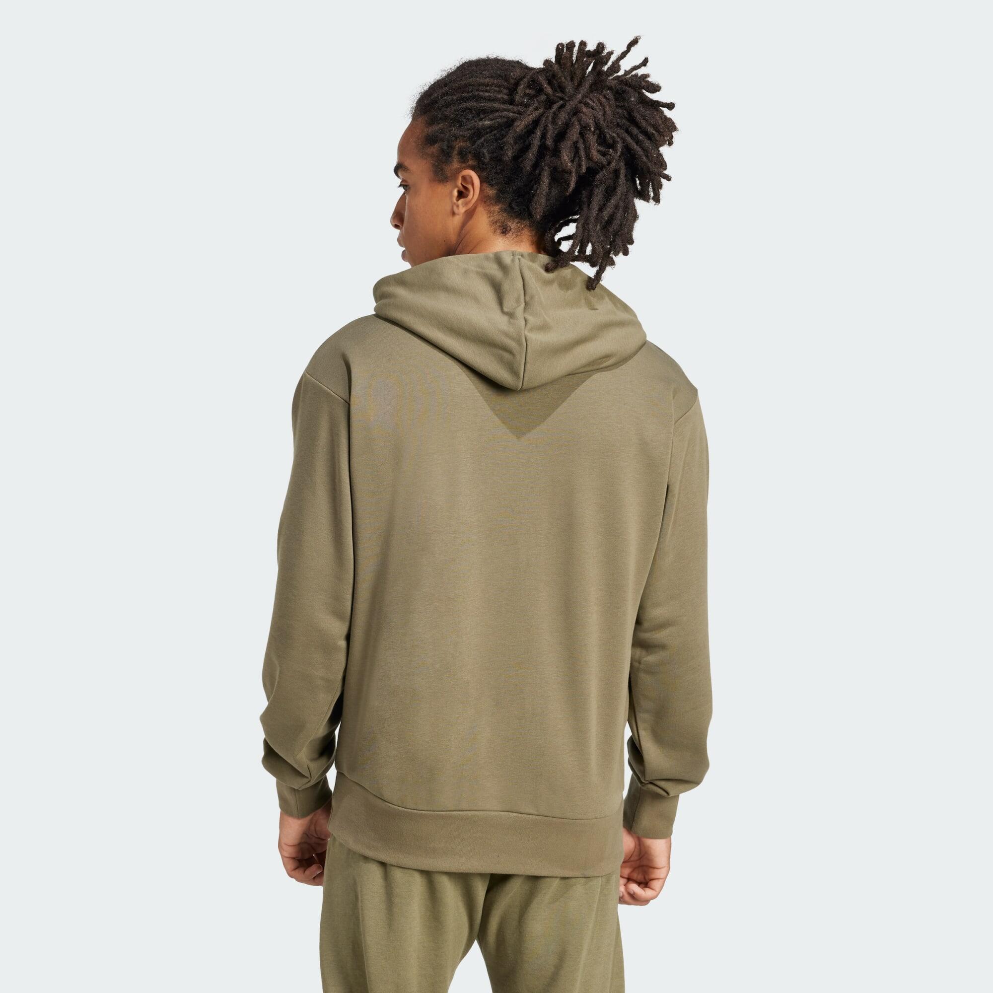 Sweat-shirt à capuche French terry grand logo Essentials 3/5