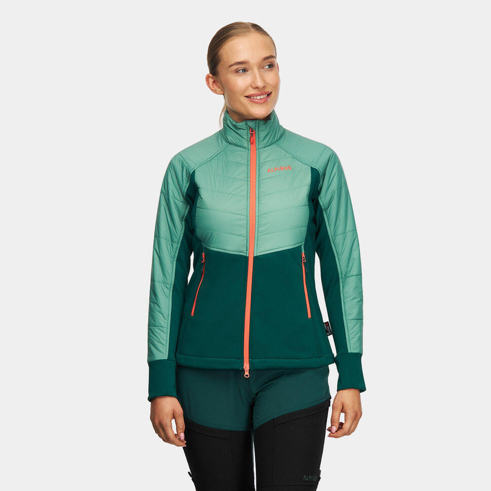 Kurtka damska hybrydowa Alpinus Tofana oliwkowa Pro