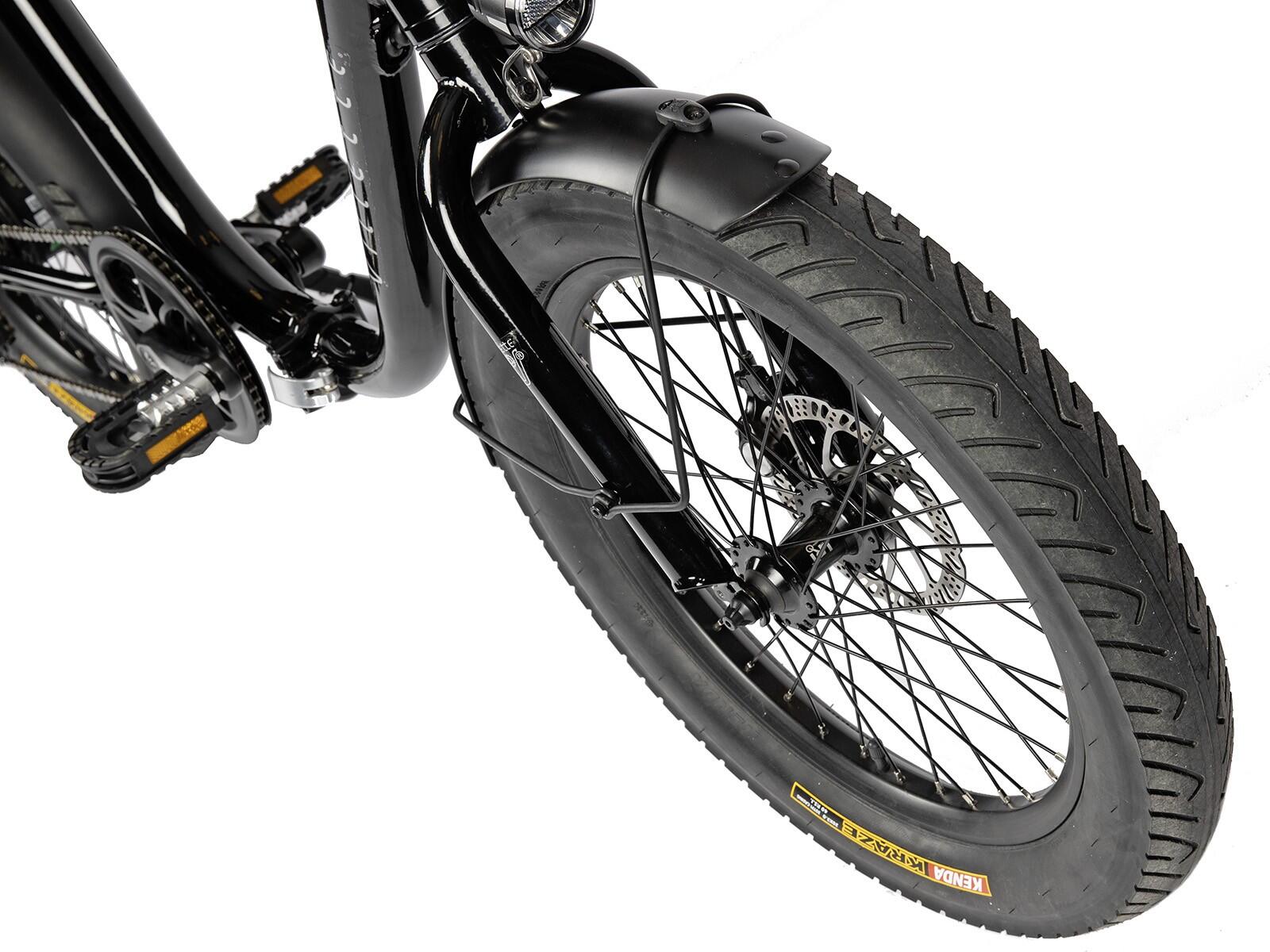 Villette Partout vouw-fatbike 10.4Ah 7sp 20 inch Glossy Black 4/5