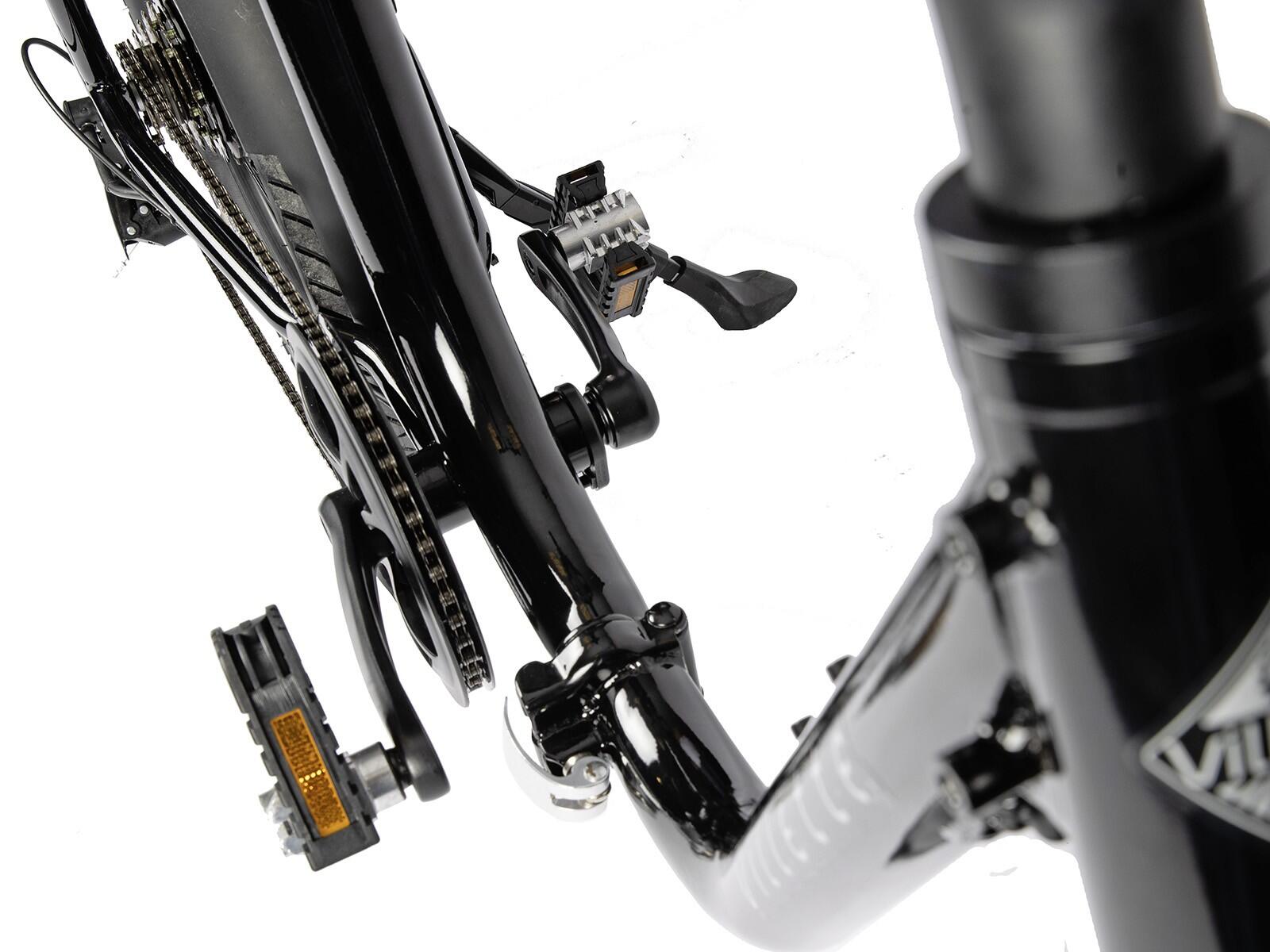 Villette Partout vouw-fatbike 10.4Ah 7sp 20 inch Glossy Black 3/5