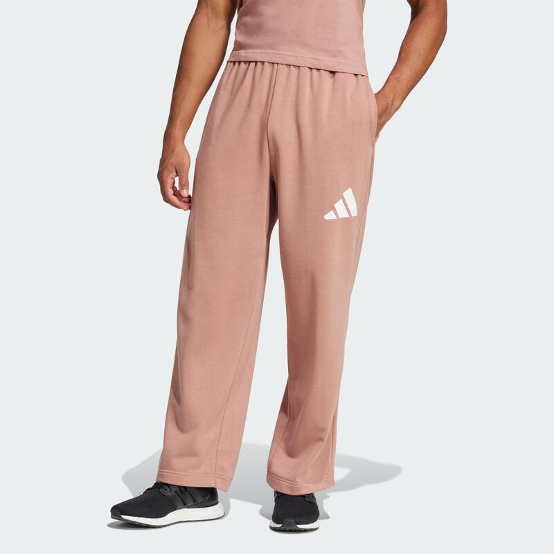 Pantalon logo à 3 bandes jambes larges Essentials