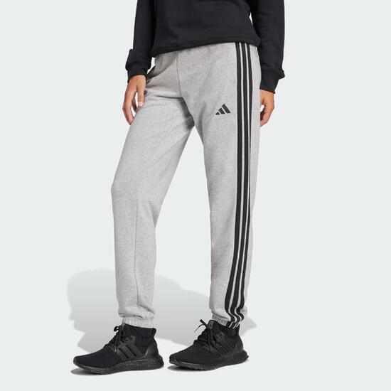 Essentials 3-Streifen French Terry Cuffed Hose