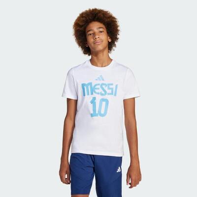 Messi Name and Number Graphic Kids T-Shirt