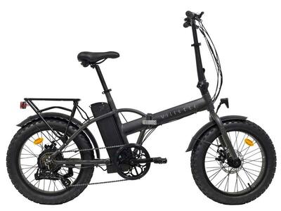 Villette le gros elektrische vouw fatbike 13ah 7sp 20 inch dark grey